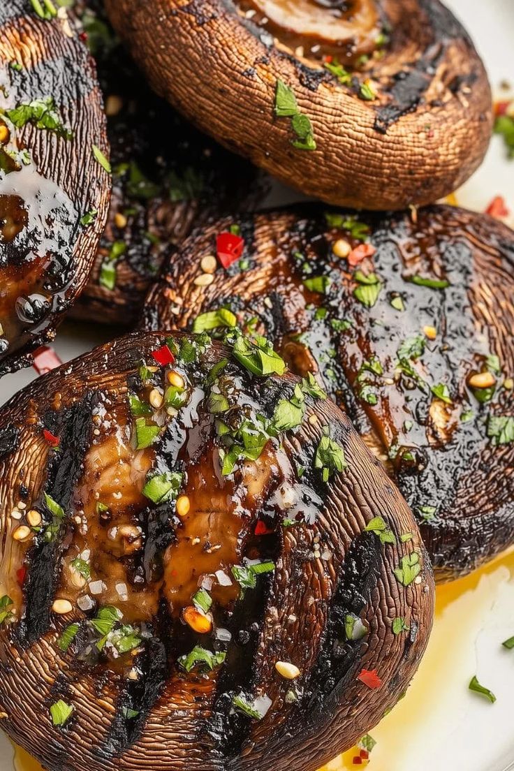 Portobello Steaks with Chimichurri ✦ Main
