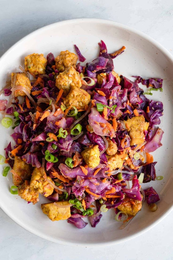 Tofu Cabbage Stir Fried ✦ Side