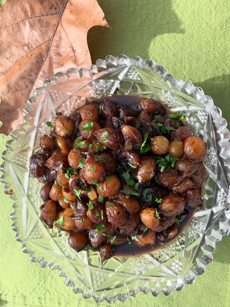 Rosemary Balsamic Peas & Pearl Onions Stir Fried