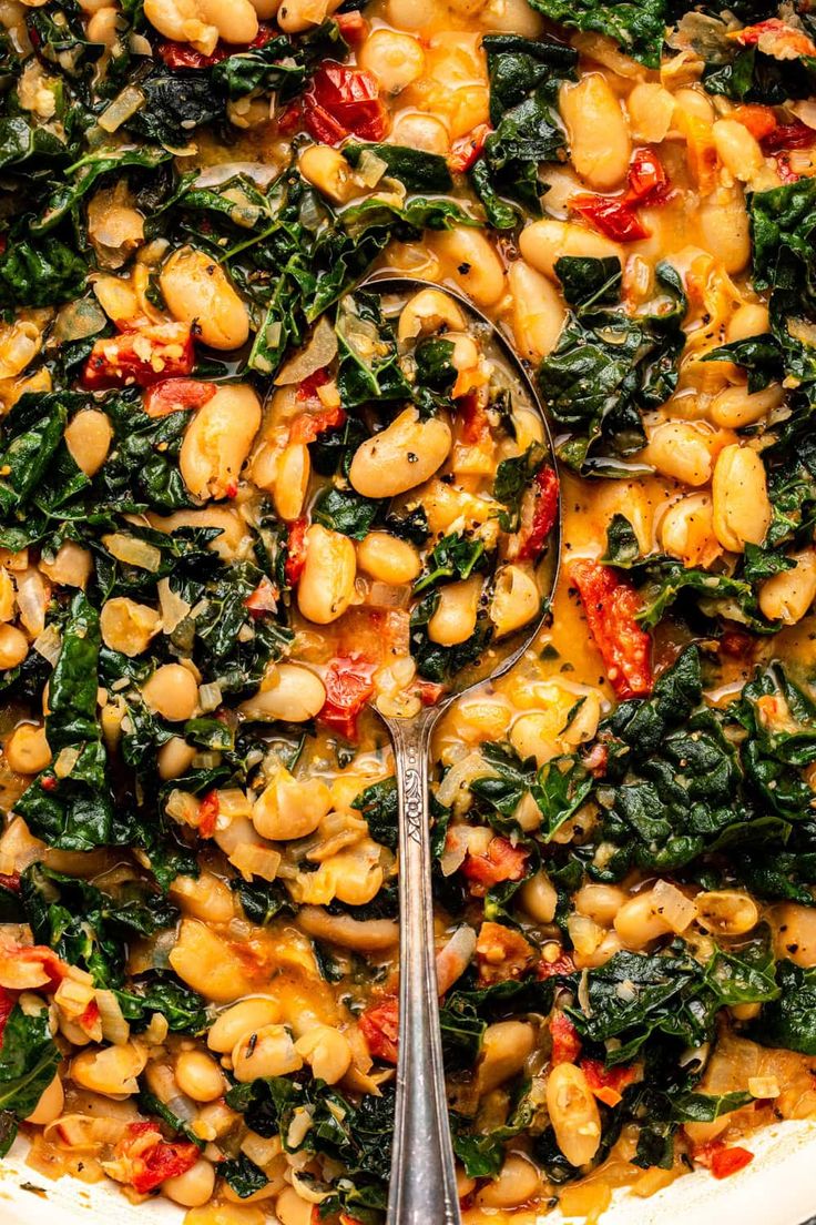 Greens & White Bean Skillet