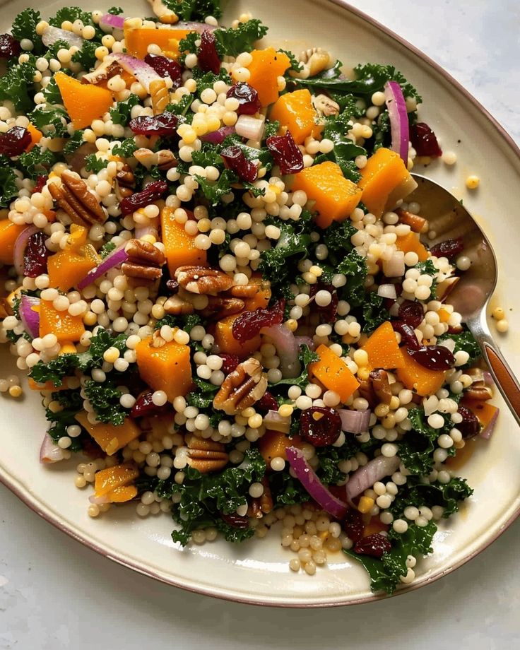 Warm Roasted Veggie Harvest Couscous ✦ Main