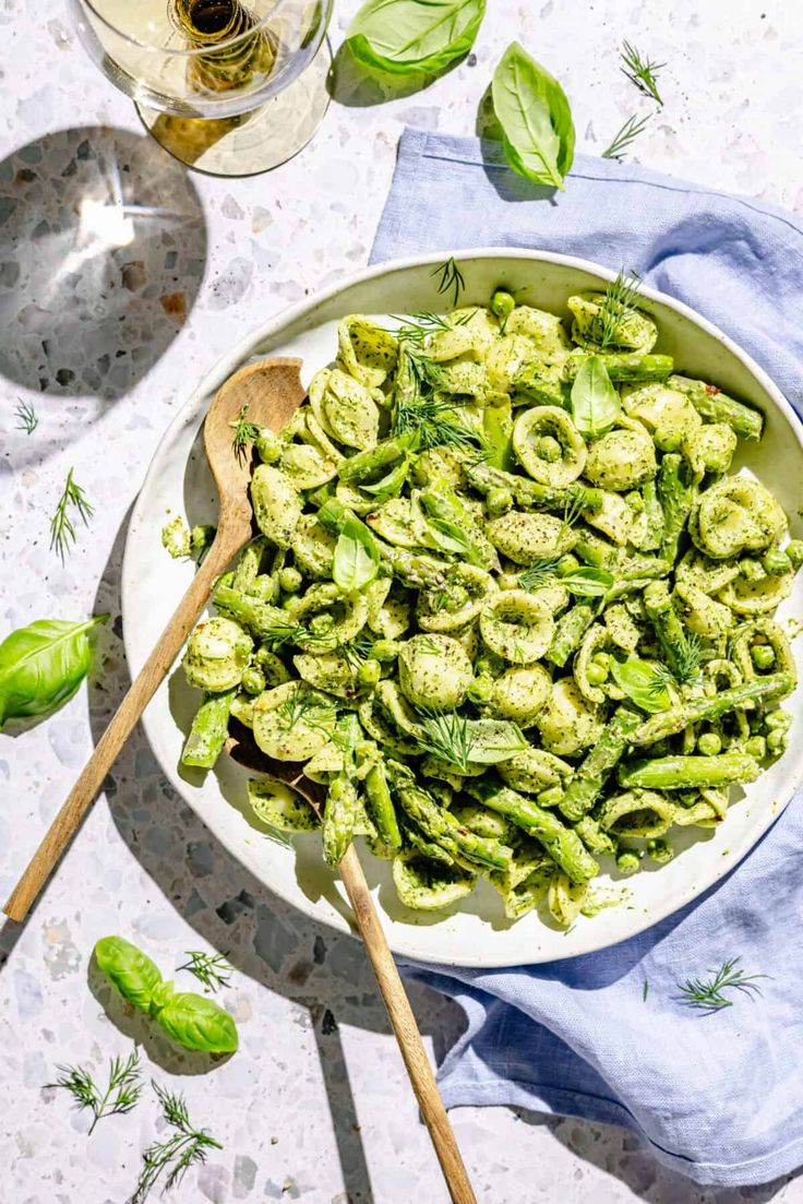 Green Goddess Protein Pasta ✦ Main