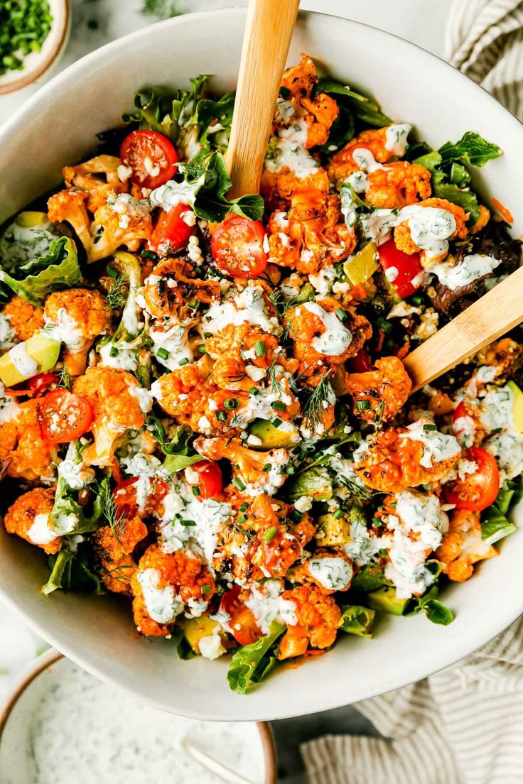 Buffalo Chken Cobb Salad
