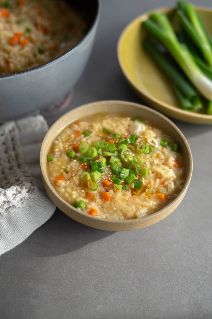 Canja (Veggie Rice Soup) ✦ Main