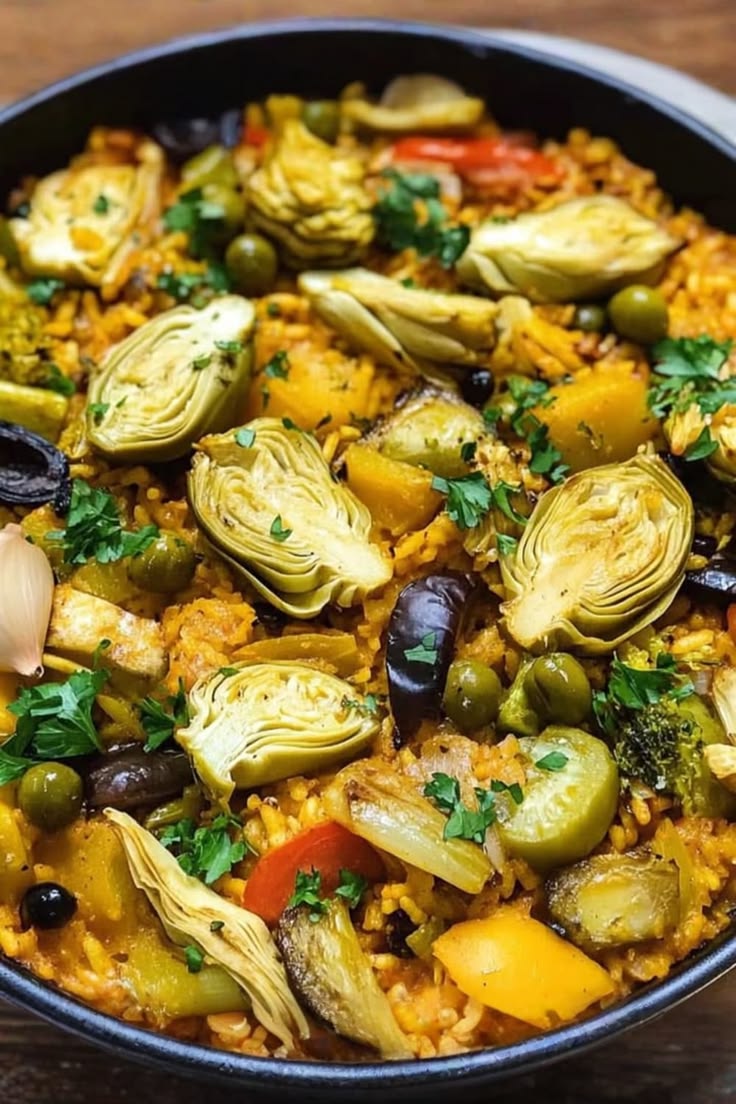 Artichoke Paella