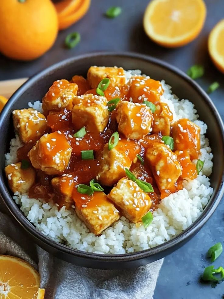 Orange Tofu