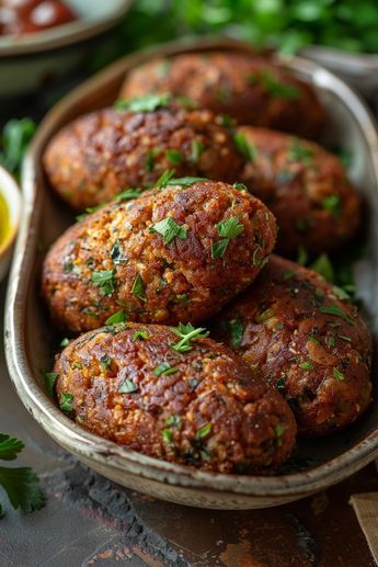 Mini Bulgar Kibbeh ✦ Side