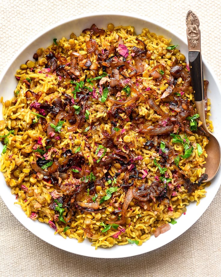 Lentil Rice Pilaf ✦ Main