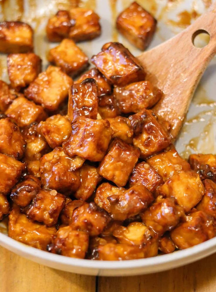 Miso Glazed Tofu ✦ Side