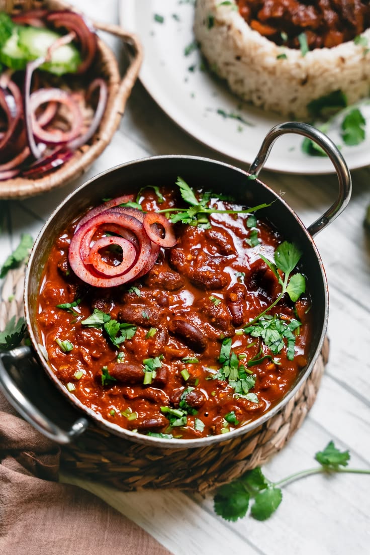 Red Bean Curry (Rajma Masala)