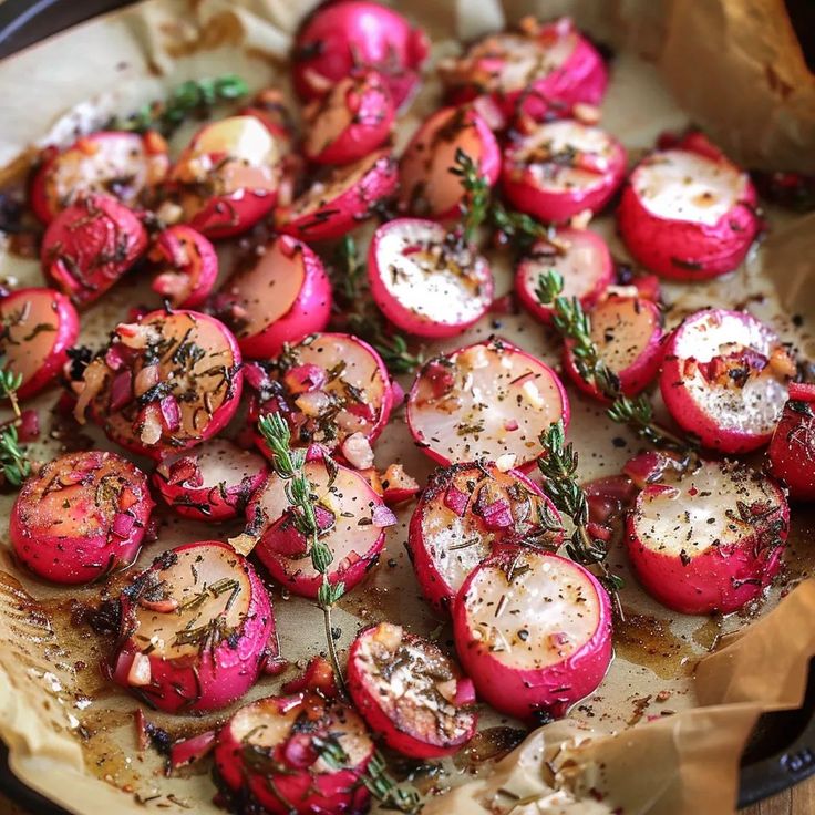 Garlic Roasted Radish ✦ Side