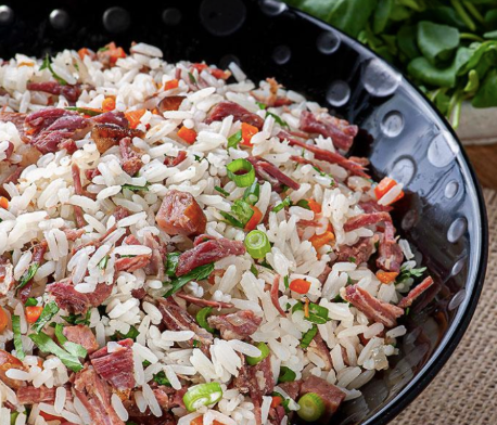 Steak Fried Rice (Arroz Carreteiro) ✦ Main