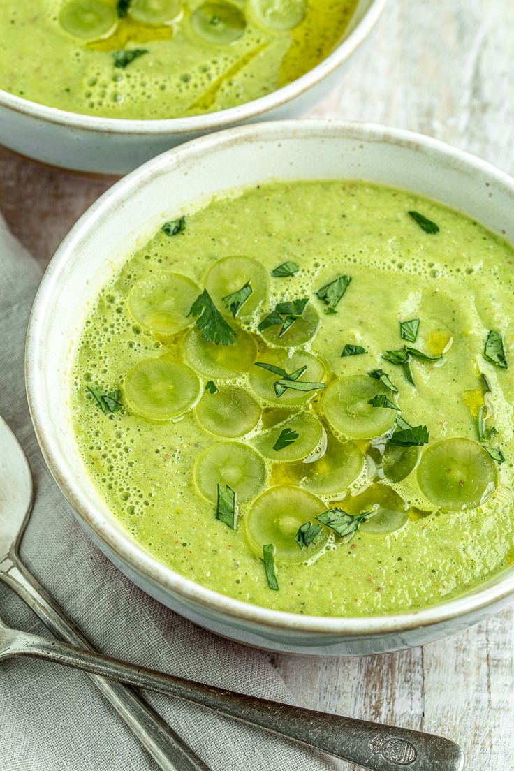 Chilled Green Gazpacho