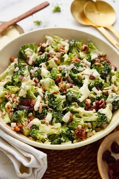 Caesar Broccoli Salad