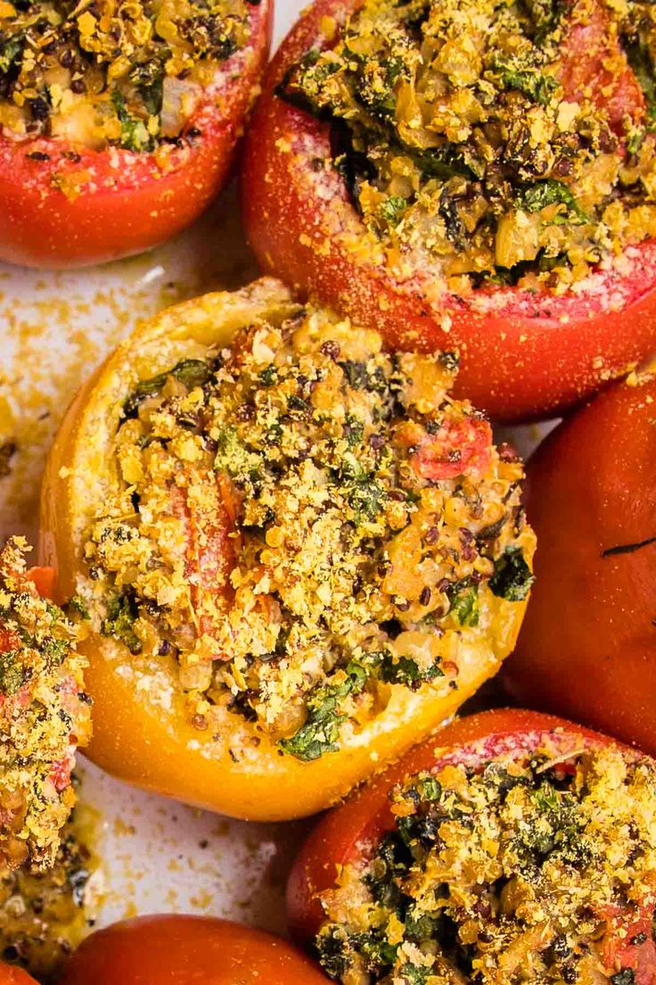 Stuffed Baked Tomatoes ✦ Side