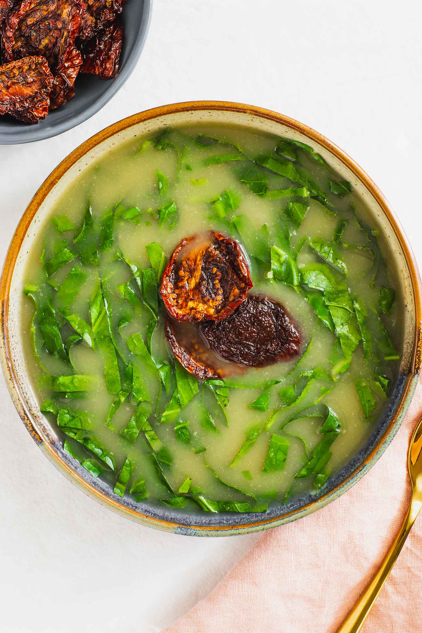 Caldo Verde (Creamy Collard Green Soup) ✦ Main