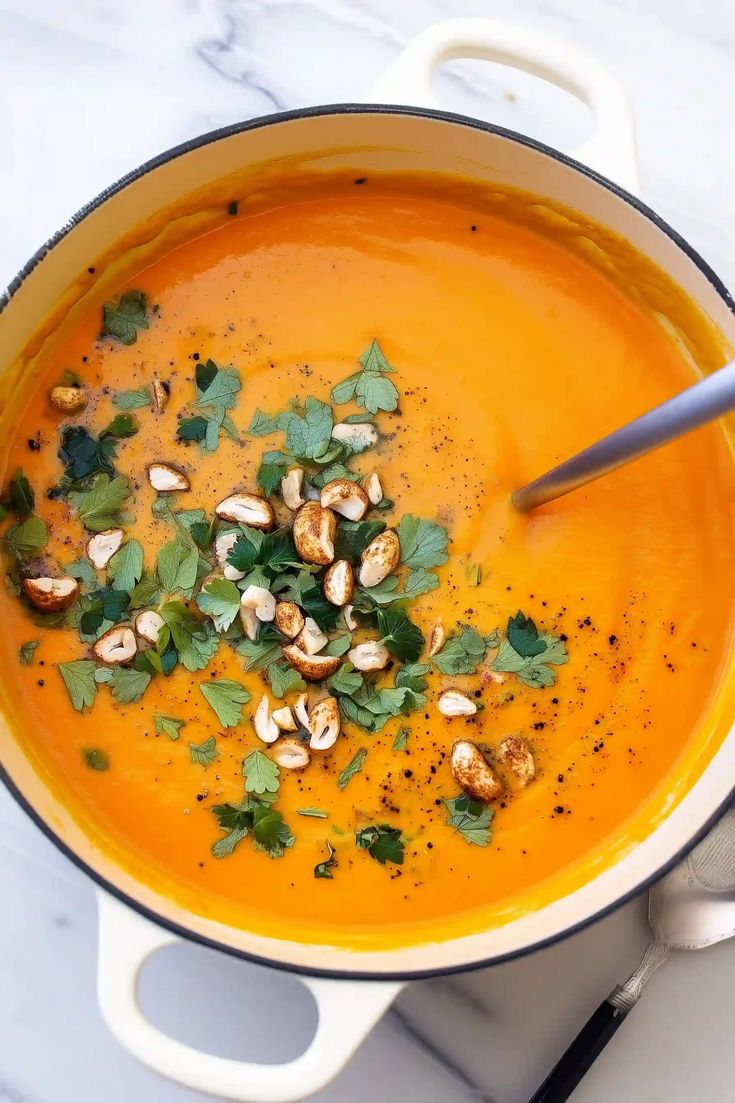 Carrot Ginger Soup ✦ Main