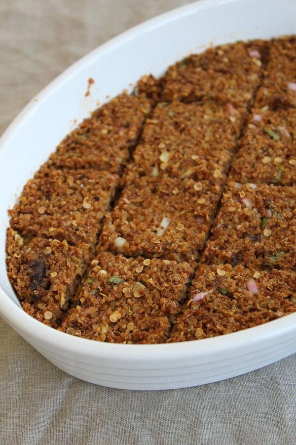 Baked Eggplant Bulgur Kibbeh ✦ Main